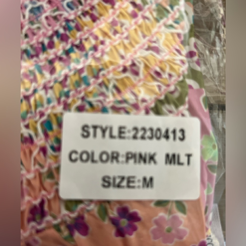 Current Air Boutique‎ Floral Patchwork Blouse med… - image 6